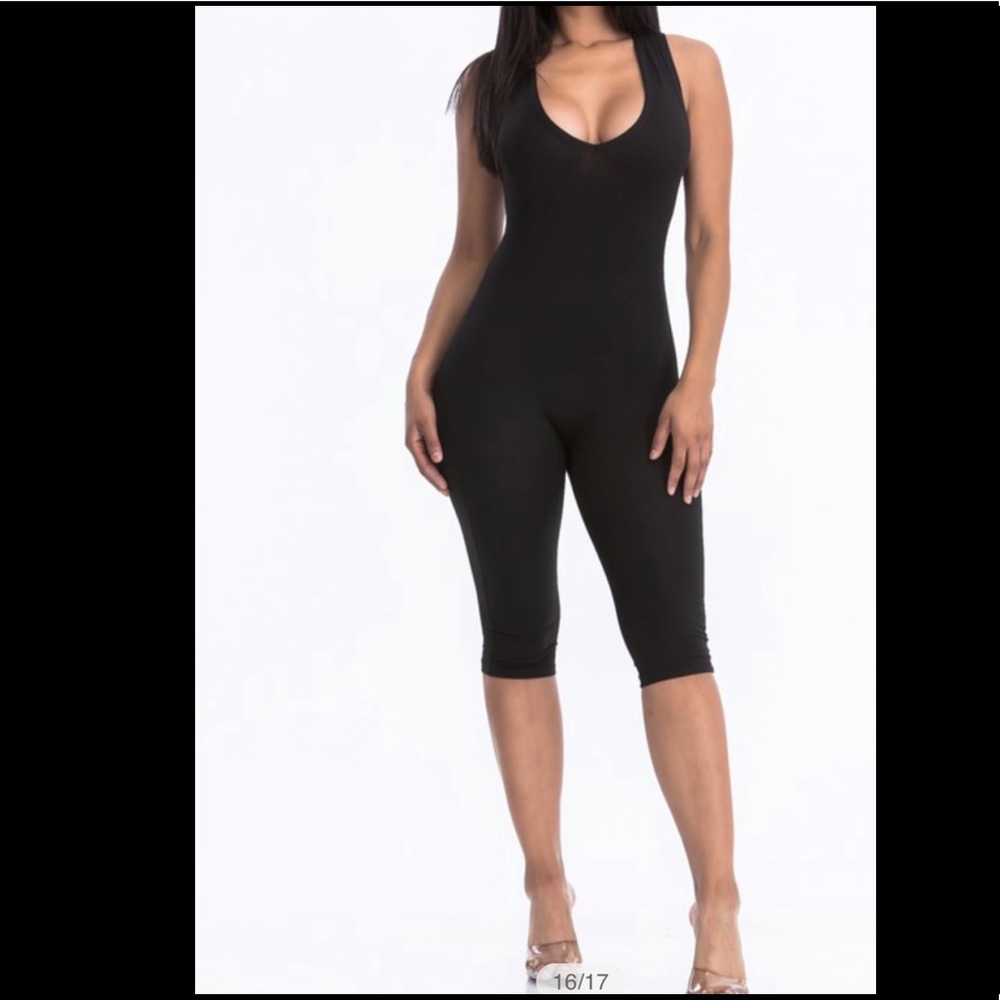 Black Short Bodysuit